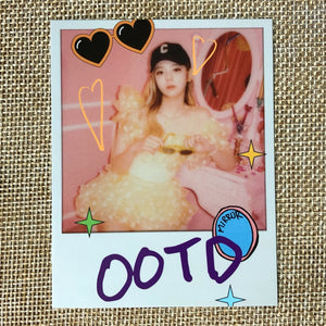 ITZY LIA #2 [CRAZY IN LOVE] Official Polaroid Photocard, 1st Album / New / Gift