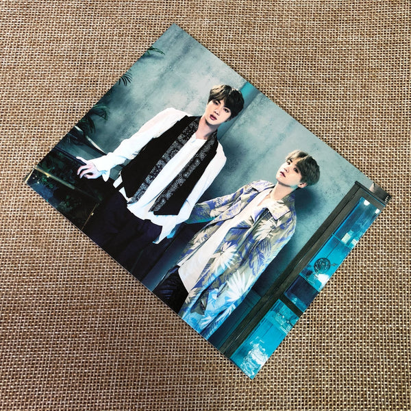 BTS JIN SUGA [5th Muster MAGIC SHOP Pop Up] Official Photocard Postcard / Gift