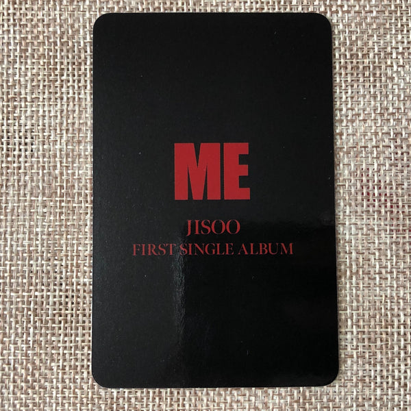 BLACKPINK JISOO #5 [ME] Official Photocard, Solo 1st Single Ktown4U / New / Gift