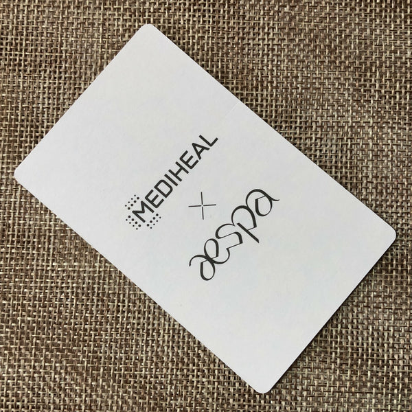 AESPA NINGNING #2 [ MEDIHEAL ] Official Photocard, SM TOWN / New / Gift