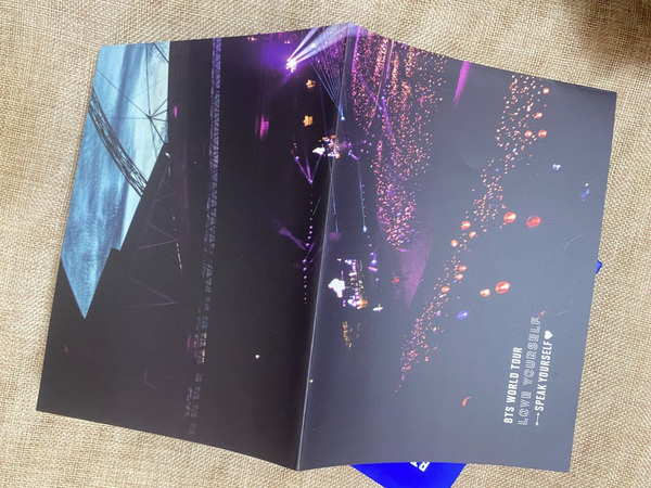 BTS [Speak Yourself World Tour London] Official DVD + Photobook + Poster / Gift
