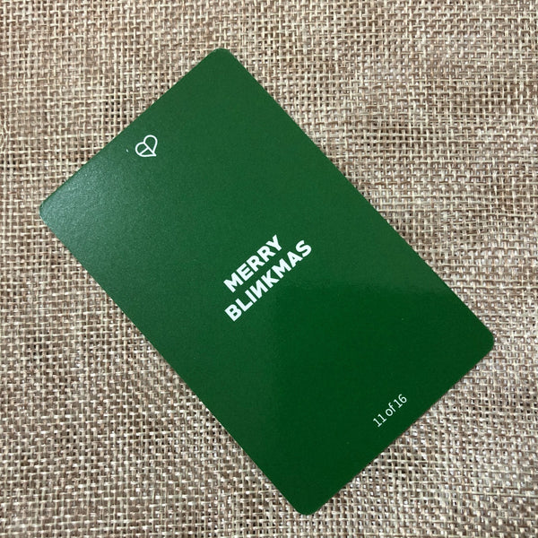 BLACKPINK ROSE #1  [THE GAME Photocard Collection] Christmas Ed / New, Rare/GFT