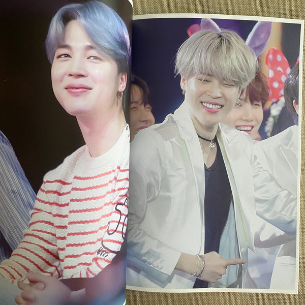 BTS JIMIN [OVER FILL Exhibition] Photobook, Tension Up 64 pg 21x29 cm / Gift