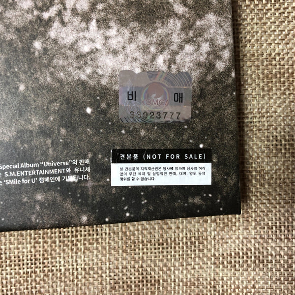 EXO HAND SIGNED [ For Life Winter Special 2017 Promo Album ] Autographed / Gift