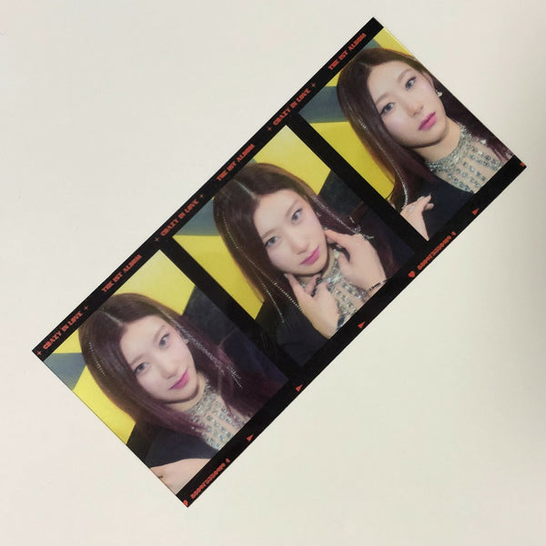 ITZY CHAERYEONG [CRAZY IN LOVE Special Ed.] Official Film Photocard / New / Gift