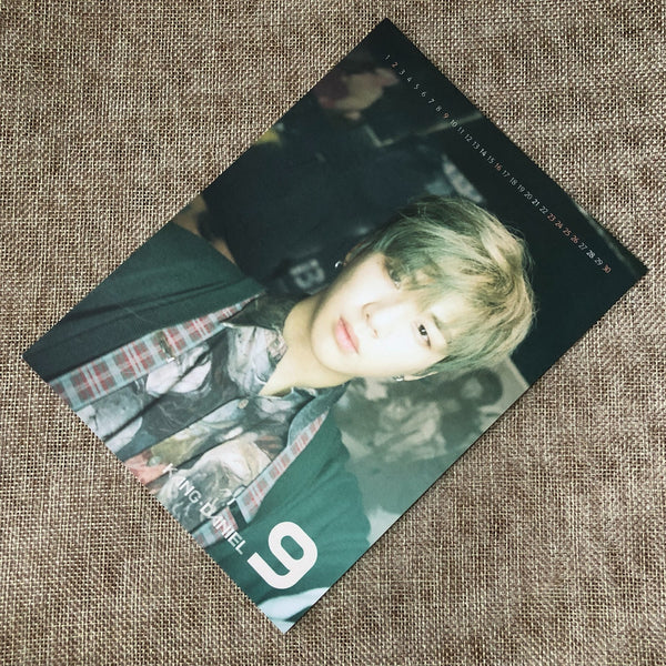 WANNA ONE KANG DANIEL [Nothing Without You] Official Calendar Card / New / Gift