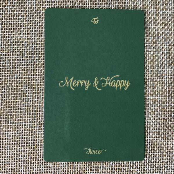 TWICE DAHYUN [ Merry & Happy Pre-Order Official Photocard ]1st Album / New /+GFT