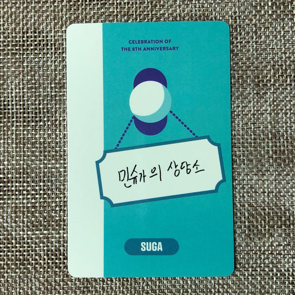BTS SUGA [ FESTA D-Day Calendar 2021 ] Official Photocard Set / New / Gift