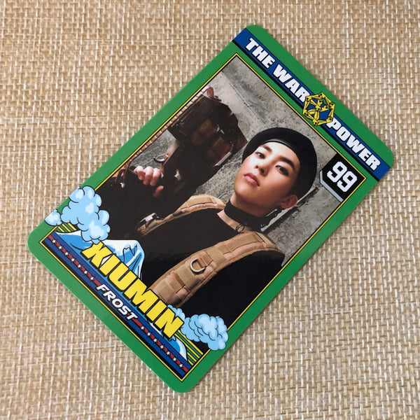 EXO XIUMIN #1 [The War Power of Music] Official Photocard, 4th Repackage / Gift