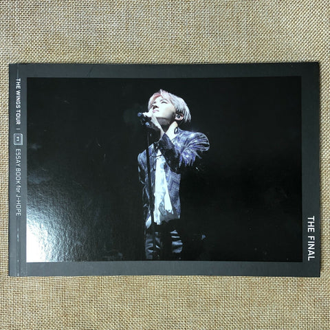 BTS J-HOPE [The Wings Tour Essay Book for J-HOPE] Official Photobook / Gift