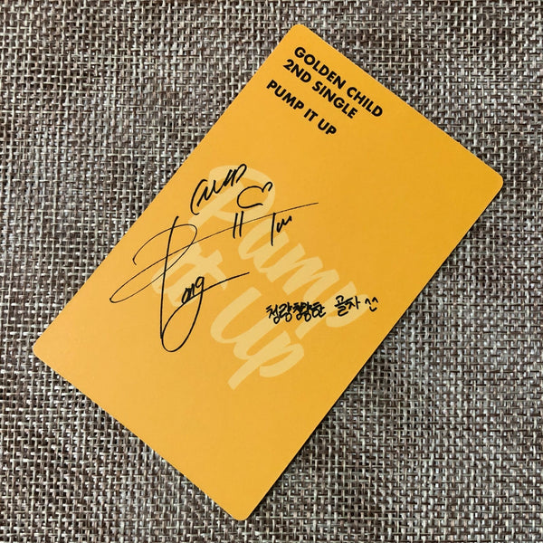 GOLDEN CHILD DONGHYUN [ PUMP IT UP ] Official Photocard, B Ver. / New / Gift
