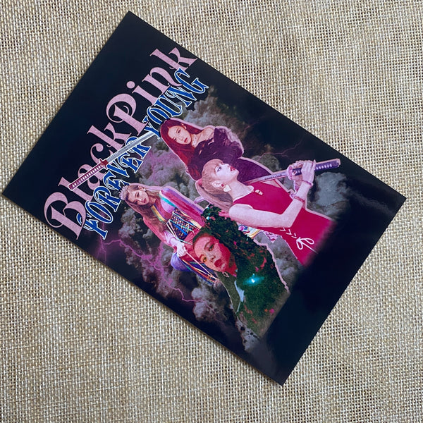 BLACKPINK GROUP #2 [4+1 5th Anniversary Pop-up Store] 4x6 Photo / New, Rare /+G