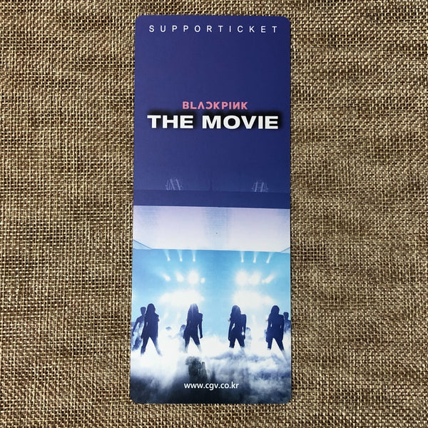 BLACKPINK GROUP #1 [ The Movie ] Official Limited Ticket Photocard / New / Gift