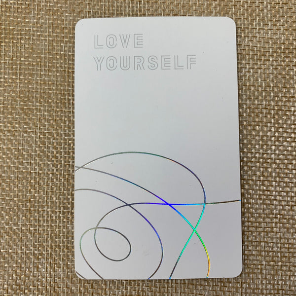 BTS JIN [ Love Yourself HER ] Official Photocard, L Ver / New / Gift