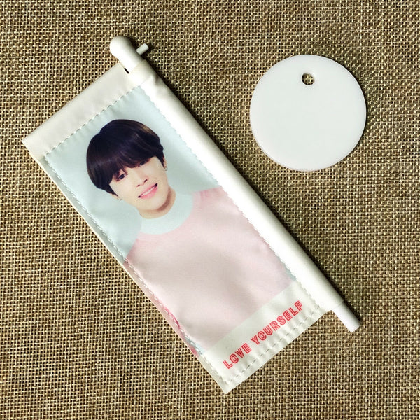 BTS JIMIN [ Love Yourself The Final Tour ] Official Mini Flag, Speak / Gift