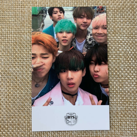 BTS GROUP [HYYH pt.2] Official Photocard, In the Mood 4th Mini Album / Gift