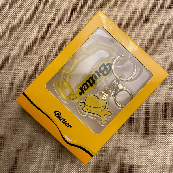 BTS [Butter Collection MD] Official Acrylic Keyring Key Holder / New, Rare /+G