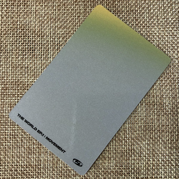 ATEEZ JONGHO [THE WORLD EP.1 : MOVEMENT] Official Photocard, Diary Ver. / Gift