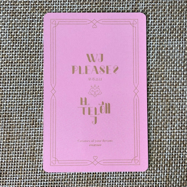 WJSN SOOBIN #2 [ WJ Please? ] Official Photocard, 5th Mini Album / New / Gift