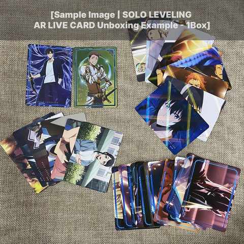 Solo Leveling Official AR Booster Box (10 Packs / 30 Cards) / Exclusive Ltd