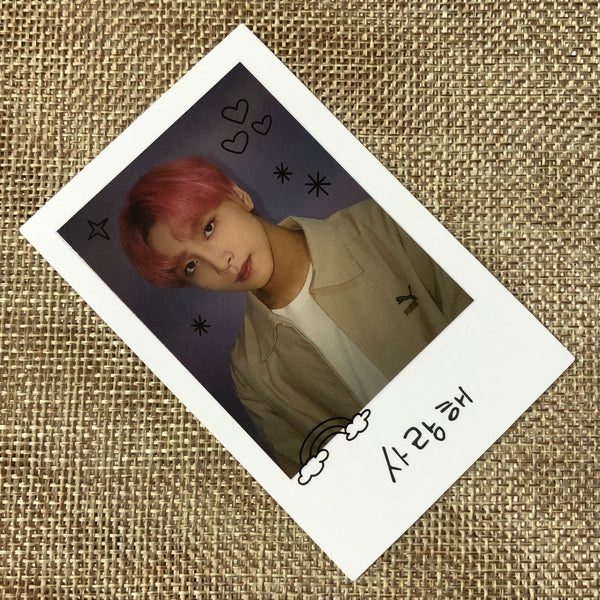 NCT 127 HAECHAN [ WELCOME TO MY CITY ] Official Polaroid Photocard / New / Gift