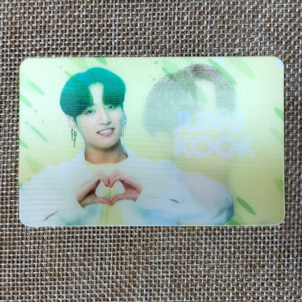BTS JUNGKOOK [ Chilsung Cider ] Official Lenticular Photocard / New, Rare / Gift