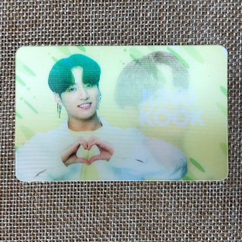 BTS JUNGKOOK [ Chilsung Cider ] Official Lenticular Photocard / New, Rare / Gift