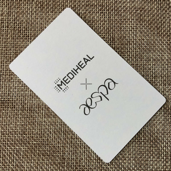 AESPA GISELLE #2 [ MEDIHEAL ] Official Photocard, SM TOWN / New / Gift