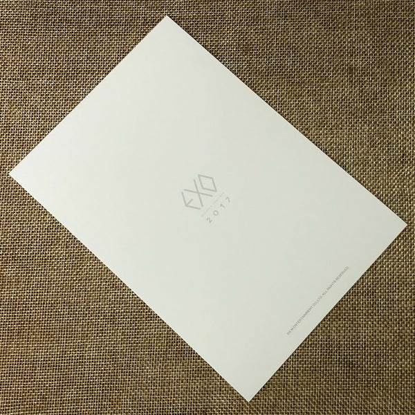 EXO BAEKHYUN [ 2017 Season's Greetings ] Official Postcard / New / Gift