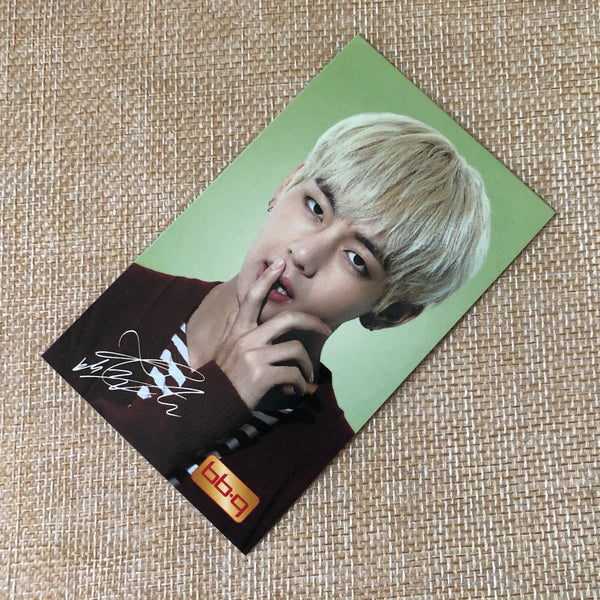 BTS V #2 [ BBQ ] Official Photocard / New / Gift