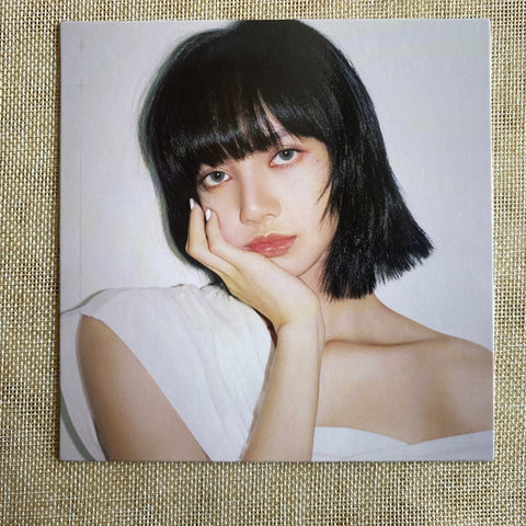 BLACKPINK LISA [THE ALBUM] Official Square Photocard Postcard, 15cm / New / Gift