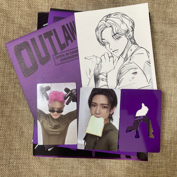 ATEEZ SIGNED [The World] Promo Album CD+Photobook+PC / Autographed All Member