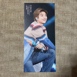 BTS RM [ Speak Yourself Seoul The Final DVD ] Official Bookmark / New / Gift