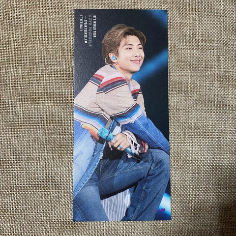 BTS RM [ Speak Yourself Seoul The Final DVD ] Official Bookmark / New / Gift