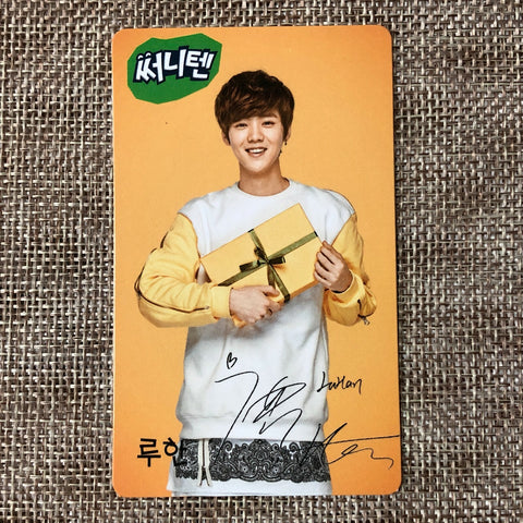 EXO LUHAN #2 [ SUNNY TEN SUNNY 10 ] Official Photocard, EXO-K / New / Gift