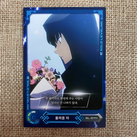 Solo Leveling SL 044 C Card | Sung Jin-woo | Korean Webtoon | Official D&C Media