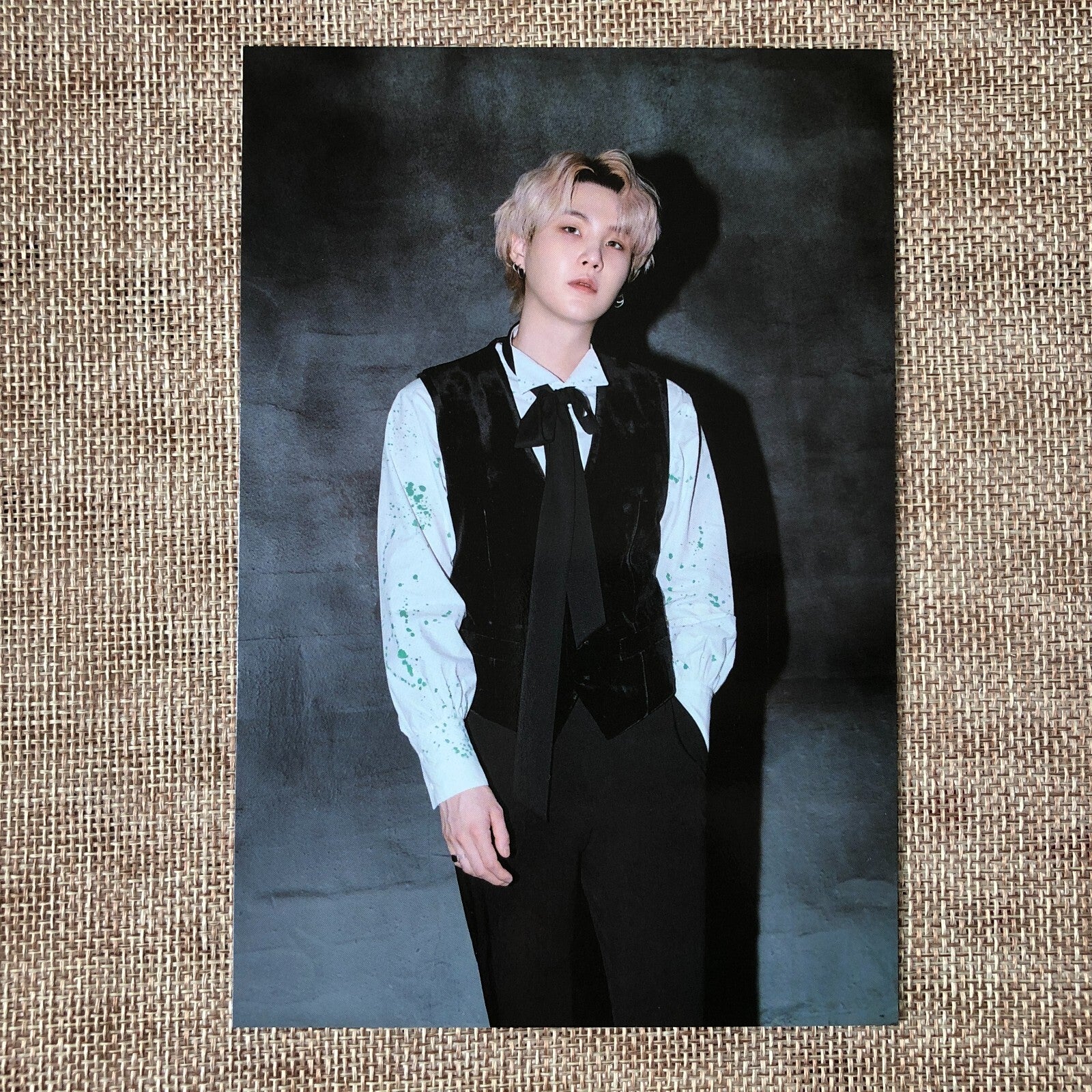 BTS SUGA [ 2022 Season's Greetings ] Official Postcard / New / Gift