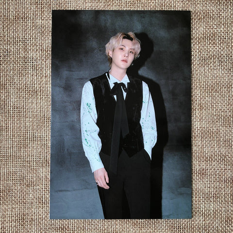 BTS SUGA [ 2022 Season's Greetings ] Official Postcard / New / Gift