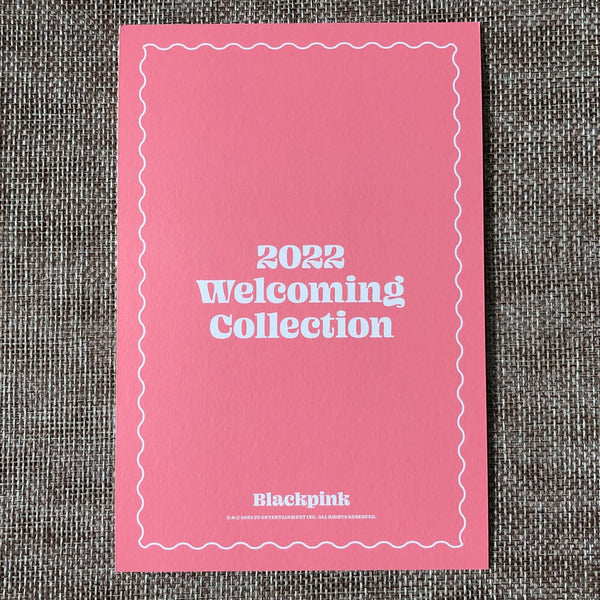 BLACKPINK ROSE [ 2022 Welcoming Collection ] Official Postcard Set / New / Gift