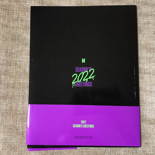 BTS GROUP [ 2022 Season's Greetings ] Official Photobook / New / Gift