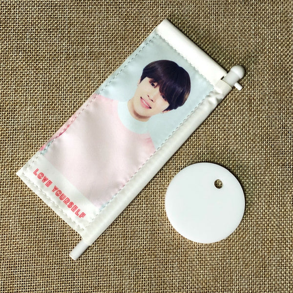 BTS JIMIN [ Love Yourself The Final Tour ] Official Mini Flag, Speak / Gift