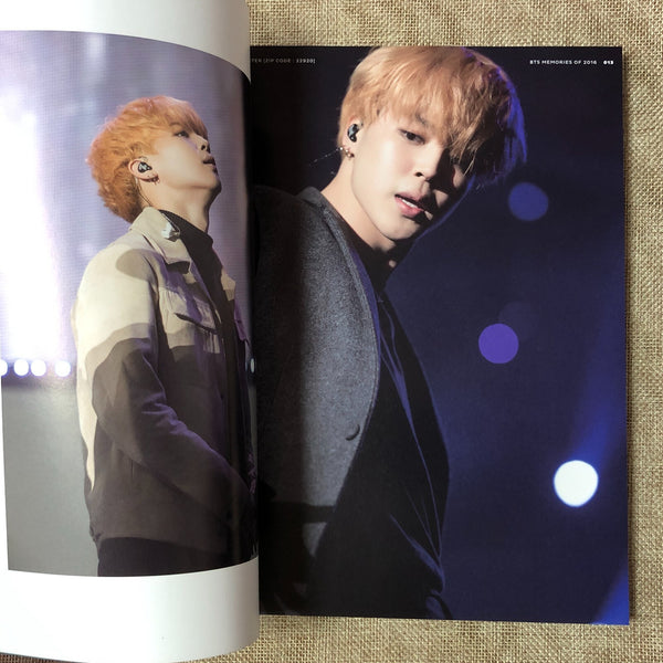 BTS GROUP [ Memories of 2016 ] Official Photobook + DVD Set / New / Gift