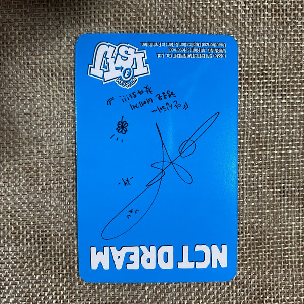 NCT DREAM RENJUN [ISTJ Photobook] Official Photocard, Extrovert Ver / New / Gift