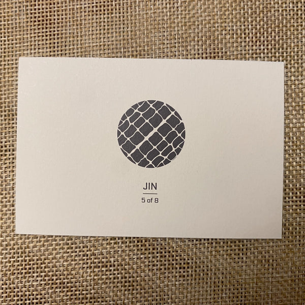 BTS JIN 5/8 [Wings Tour Final Concert] Official Mini Photocard / New, Rare /+G
