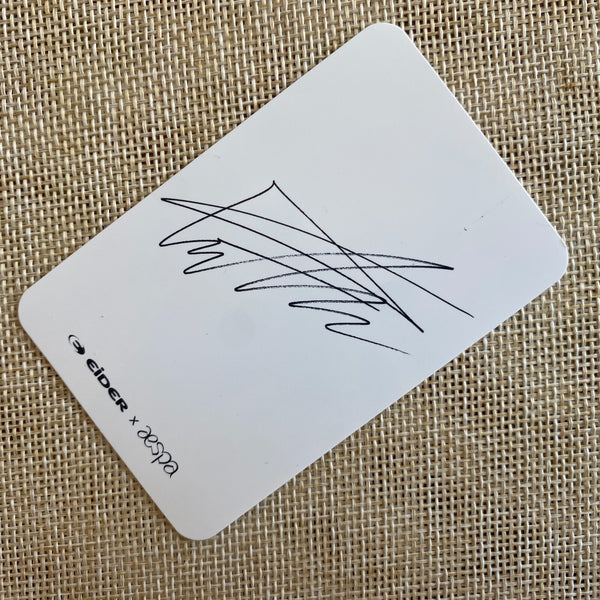 AESPA WINTER [ EIDER ] Official Limited Photocard / New, Rare / Gift