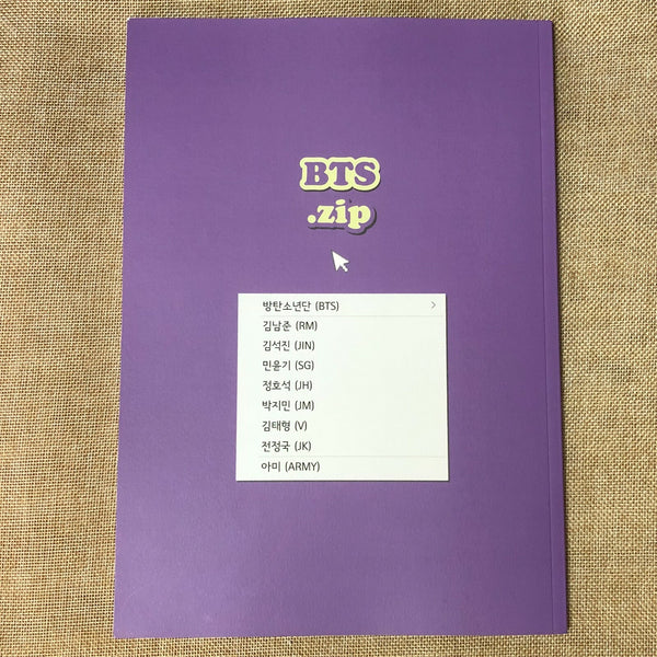 BTS GROUP [ BTS.zip Exhibition ] Official Photobook / New, Rare / Gift