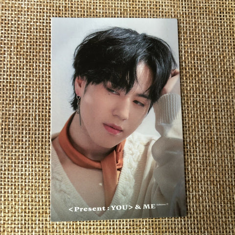 GOT7 YUGYEOM [ Present : You & me repackage Official Photocard ] / New / +Gift