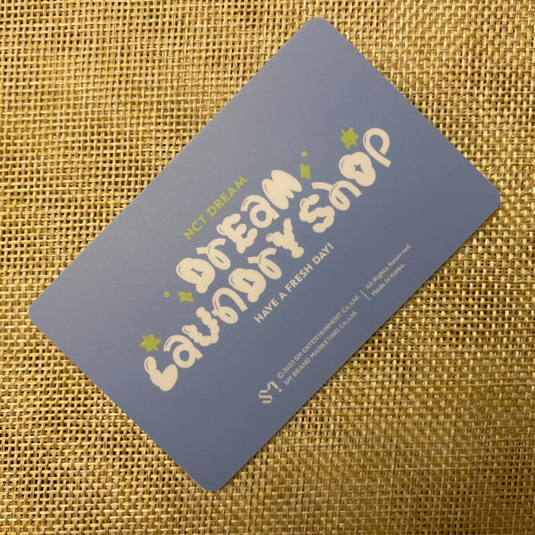 NCT JAEMIN [ DREAM LAUNDRY SHOP MD ] Official Membership Photocard / New / Gift