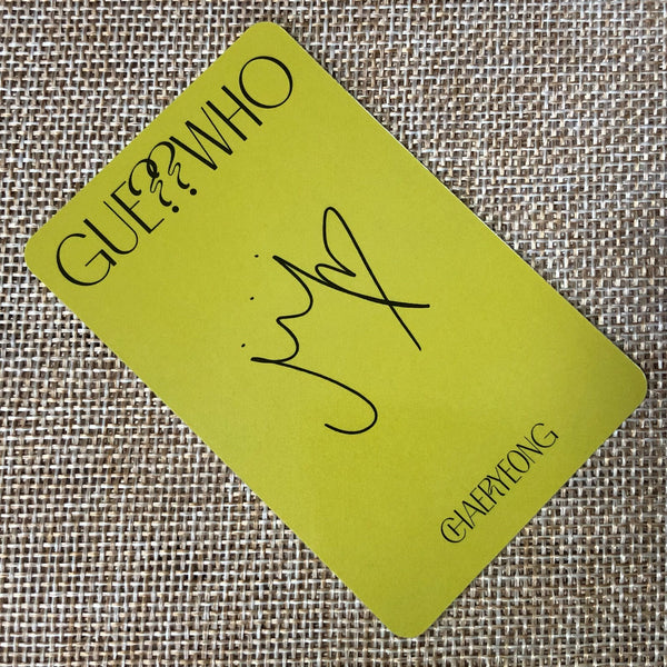 ITZY CHAERYEONG #3 [ GUESS WHO ] Official Special Photocard / New / Gift