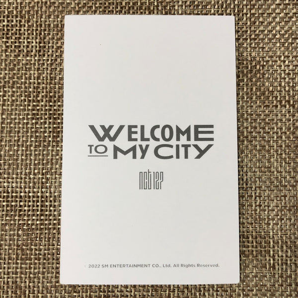 NCT 127 TAEIL [ WELCOME TO MY CITY ] Official Polaroid Photocard / New / Gift